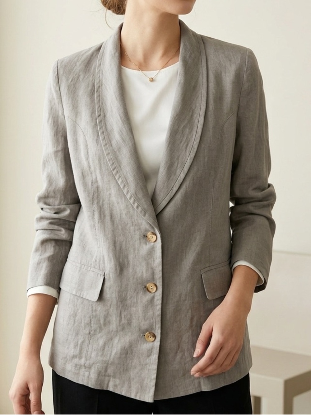 Made in Italy 🇮🇹 Linen Blazer